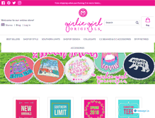 Tablet Screenshot of girliegirloriginals.com